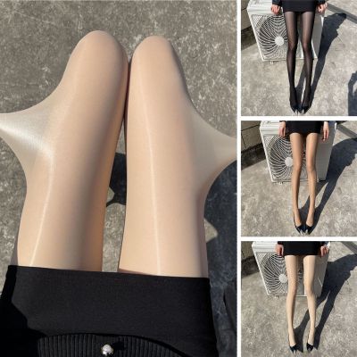 Women Stockings Transparent Shaping Sunscreen Ultra-thin Sexy Pantyhose Elastic